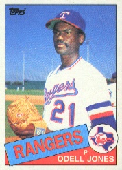 1985 Topps Baseball Cards      029      Odell Jones